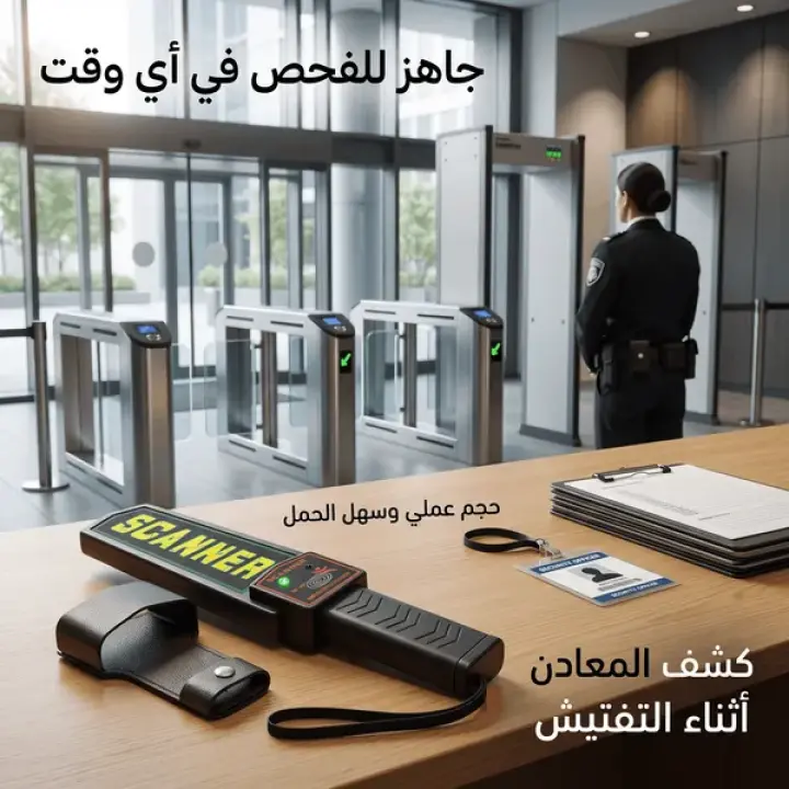 Handheld Security Metal Detector &ndash; 1-Year Warranty SKU Code: SA010AMAN009